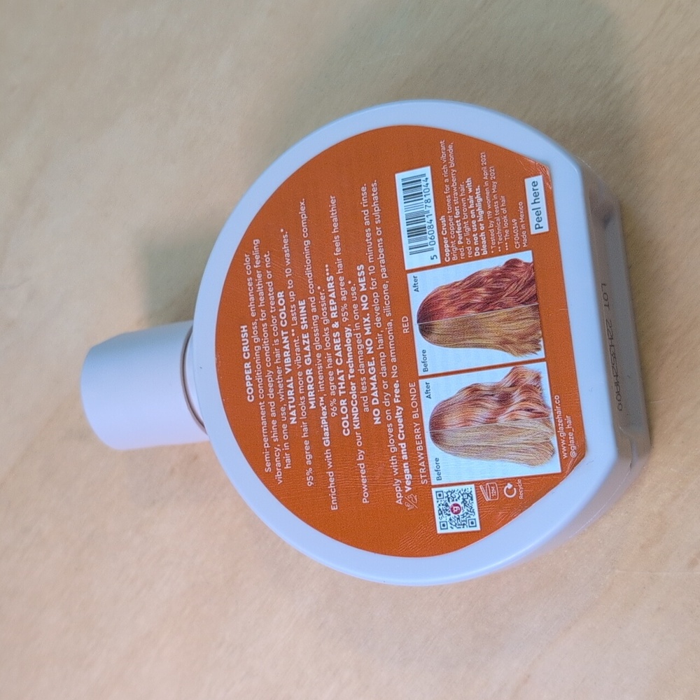 New Glaze Super Color Conditioning Gloss - Copper Crush - Picture 9 of 10